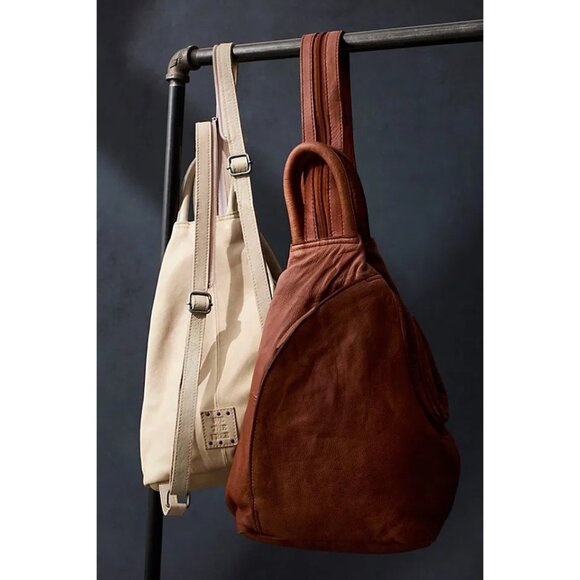 Free People x We The Free Soho Convertible Bag In Champagne New Womens Backpack - Picture 11 of 16